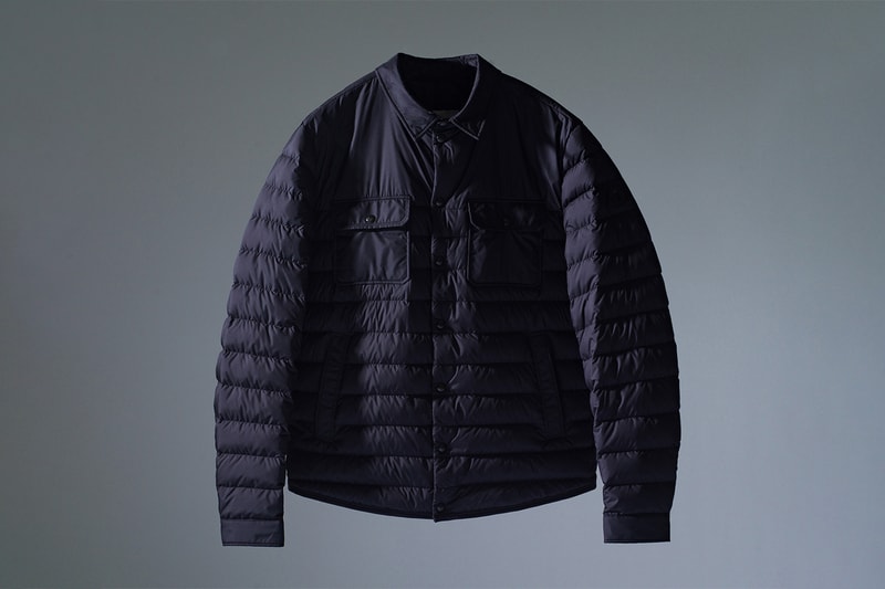 モンクレール x RHC ロンハーマンからブラックで仕上げたシャツ型コラボジャケットが登場 moncler rhc ron herman black collabo jacket release info