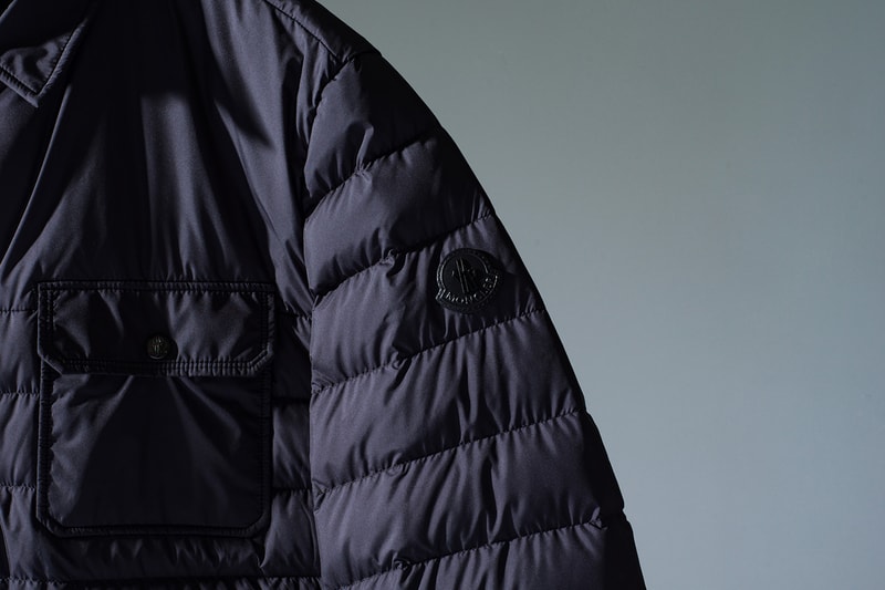 モンクレール x RHC ロンハーマンからブラックで仕上げたシャツ型コラボジャケットが登場 moncler rhc ron herman black collabo jacket release info