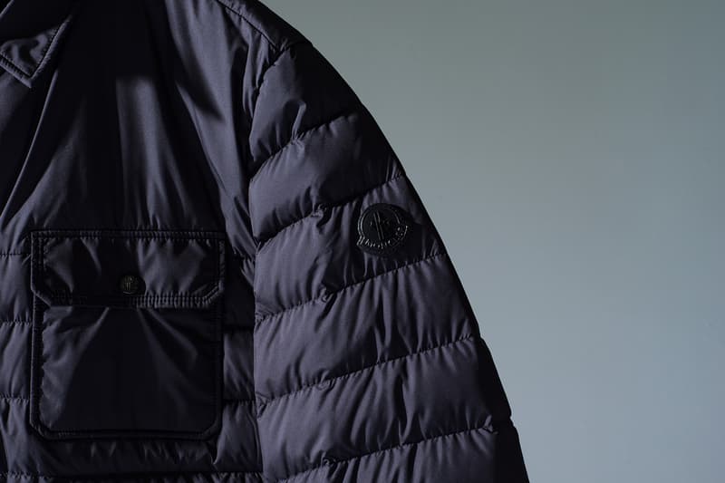 モンクレール x RHC ロンハーマンからブラックで仕上げたシャツ型コラボジャケットが登場 moncler rhc ron herman black collabo jacket release info