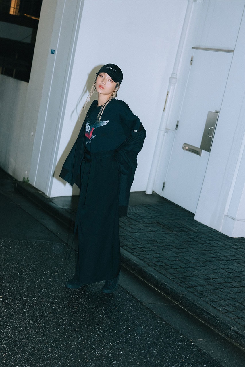 ニューエラxヨウジヤマモトに見返り美人を落とし込んだアイテムが登場　New Era® x Yohji Yamamoto “MIKAERIBIJIN” collection has launched