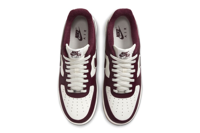 ナイキエアフォース1から1980年代をテーマとした“カレッジパック”が登場 Nike Air Force 1 Low Blue Red Brown gum white College pack DQ7659 101 102 maroon release info date price