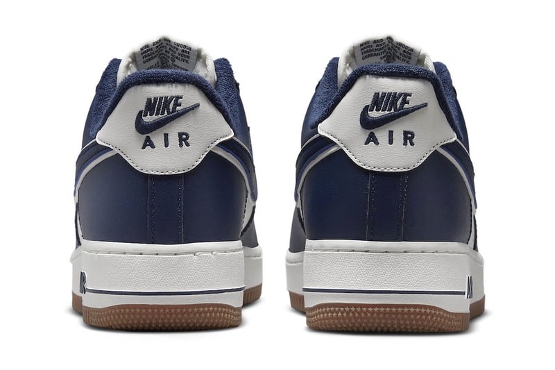ナイキエアフォース1から1980年代をテーマとした“カレッジパック”が登場 Nike Air Force 1 Low Blue Red Brown gum white College pack DQ7659 101 102 maroon release info date price