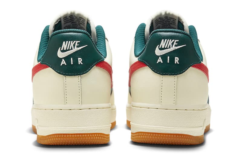 ナイキからグッチお馴染みのカラーパターンを連想させる新作エアフォース1が登場 Nike Air Force 1 Low Gucci-Like Release Info FD9063-163 Date Buy Price