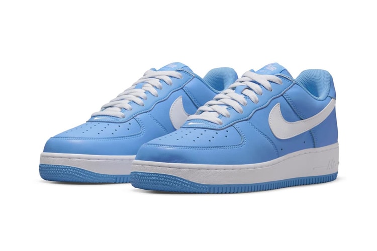 Nike Air Force 1 の誕生40周年記念モデルに “University Blue” が登場