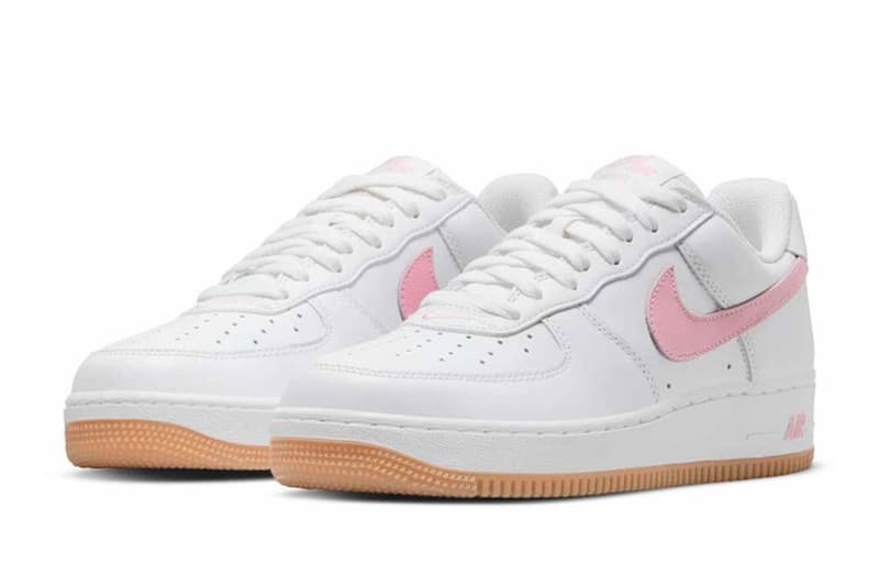ナイキエアフォース1の誕生40周年記念モデルに別カラーウェイが浮上 nike air force 1 low since 82 white pink toothbrush dm0576 101 price release info