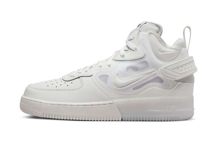 Nike Air Force 1 React にオールホワイトの新色モデル “Summit White” がスタンバイ