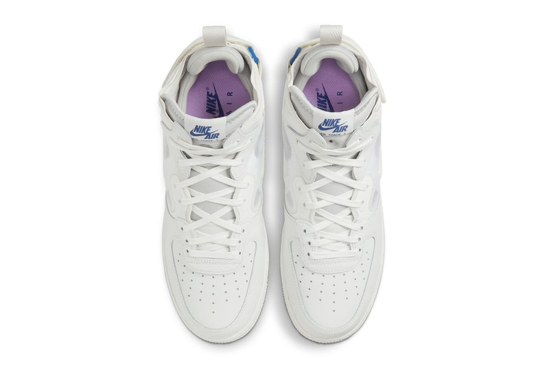 ナイキエアフォース1リアクトにオールホワイトの新色モデル “Summit White” がスタンバイ Nike Air Force 1 Mid React Summit White DQ1872 101 Release Info date store list buying guide photos price