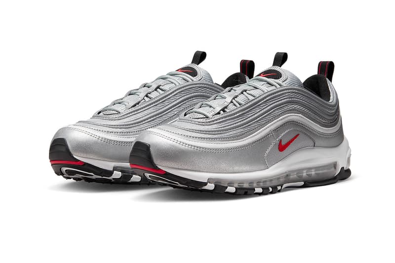 ナイキエアマックス97の OG カラー “シルバーブレット”が約5年ぶりに復活 nike air max 97 silver bullet DM0028 002 release date info store list buying guide photos price 2022