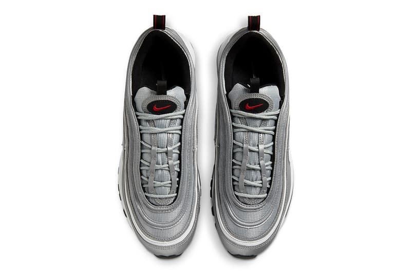 ナイキエアマックス97の OG カラー “シルバーブレット”が約5年ぶりに復活 nike air max 97 silver bullet DM0028 002 release date info store list buying guide photos price 2022