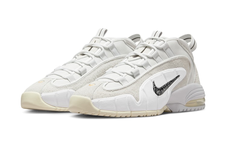 Nike Air Max Penny 1 にミニマルなデザインの新色 “Photon Dust and Summit White” が登場