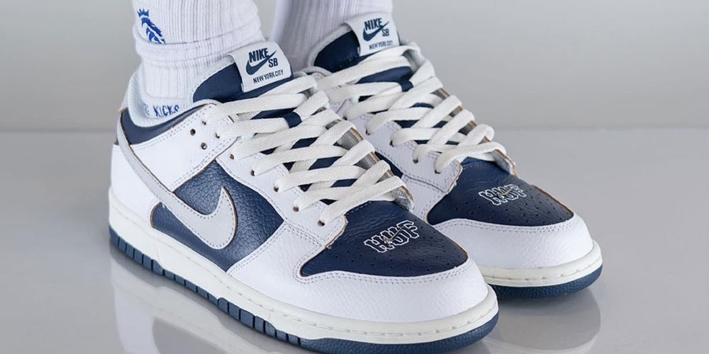 ハフxナイキSBによるコラボダンクロー2型の着用イメージが公開  