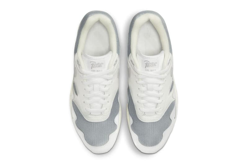 リリースが噂されていたナイキ x パタの新色 “ホワイト”の発売日が決定 Patta Nike Air Max 1 White Dutch brand 2022 gray cream neutral clean air bubble release info date price