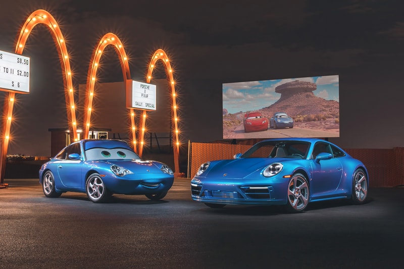 ポルシェ カレラGTS を映画『カーズ』のサリー仕様に仕立てたワンオフモデルが登場　Porsche 911 "Sally Special" 'Cars' Carrera Ukraine Charity Girls Inc. Charity RM Sotheby's Auctions Custom One Off Rare