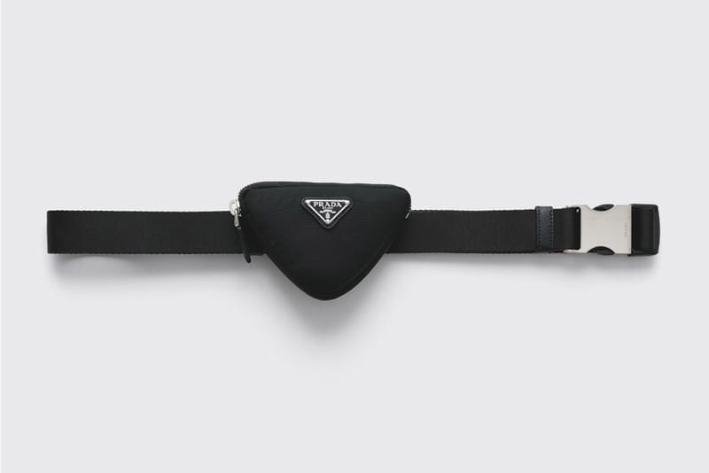 在庫品 即納 PRADA プラダ ストラップ ベルト ナイロンミニポーチ 