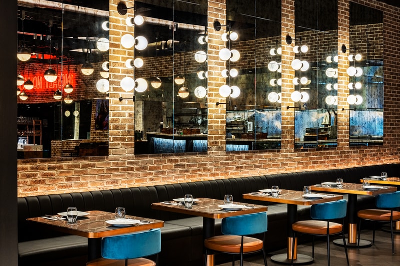 NY マンハッタンのミートパッキング地区に新しくオープンしたステーキハウス ヌスレットを拝見 Salt Bae Nusr-Et Steakhouse New York Meatpacking Restaurant Inside Look