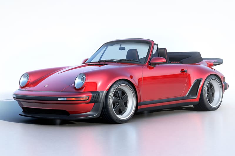 英国のレストモッド・スペシャリストが仕上げた“930”風のPorsche  964 Cabrioletを公開　 Singer reimagined Turbo study Porsche 911 964 Cabriolet