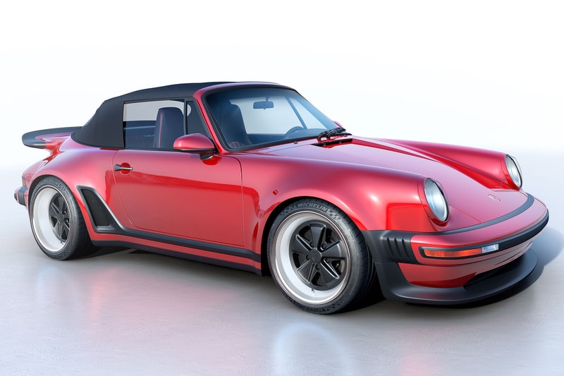 英国のレストモッド・スペシャリストが仕上げた“930”風のPorsche  964 Cabrioletを公開　 Singer reimagined Turbo study Porsche 911 964 Cabriolet