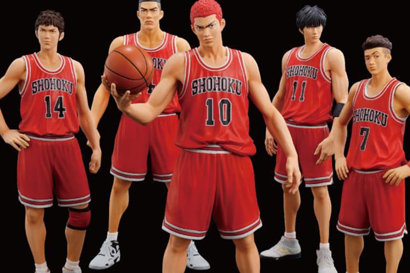 井上雄彦の監修した『SLAM DUNK』スラムダンク の精巧なフィギュアが登場