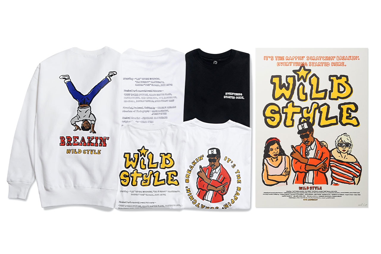 ソフネットから映画ワイルドスタイルのアパレルコレクションが登場 『Wild Style』apparel collection by SOPHNET. 