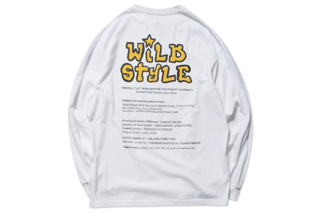 ソフネットから映画ワイルドスタイルのアパレルコレクションが登場 『Wild Style』apparel collection by SOPHNET. 