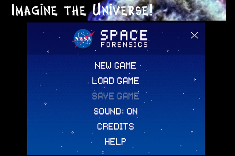 NASA が宇宙科学捜査をテーマにした 8-bit のロールプレイングゲームを公開 NASA Develops 8-bit Role-Playing Game About Space Forensics