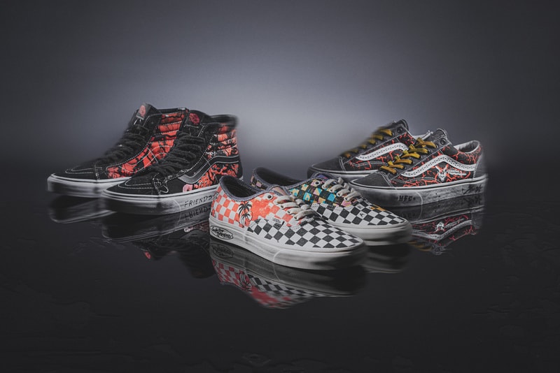 ヴァンズが『ストレンジャー・シングス』シーズン4 とのコラボコレクションを発表 Stranger Things Vans Custom Collection Release Date Sk8-Hi Old Skool Slip-On Authentic info store list buying guide photos price