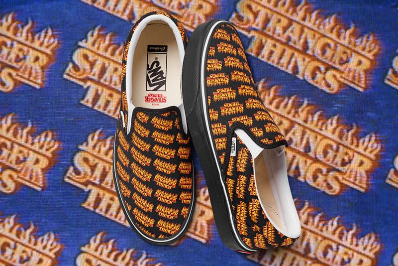 ヴァンズが『ストレンジャー・シングス』シーズン4 とのコラボコレクションを発表 Stranger Things Vans Custom Collection Release Date Sk8-Hi Old Skool Slip-On Authentic info store list buying guide photos price