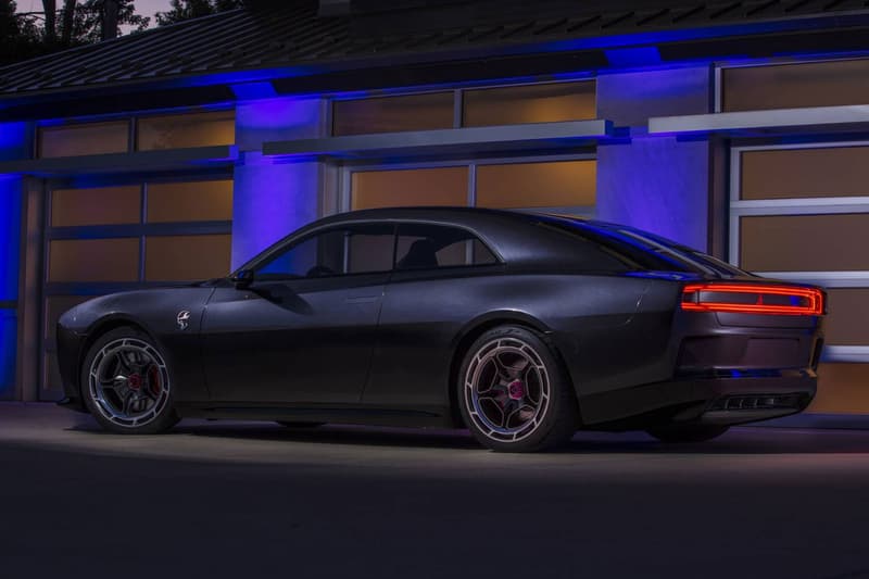 米ダッジのマッスルカー チャージャーのEVコンセプト デイトナSRT バンシーを初公開 Dodge Charger Daytona SRT Banshee Concept fully electric muscle car 2024 battery r wing erupt transmission exhaust system