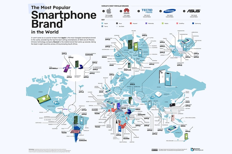 2022年における“世界で最も検索されたブランド”ランキングが発表 The Most Popular Consumer Brands in the world in 2022 info BusinessFinancing