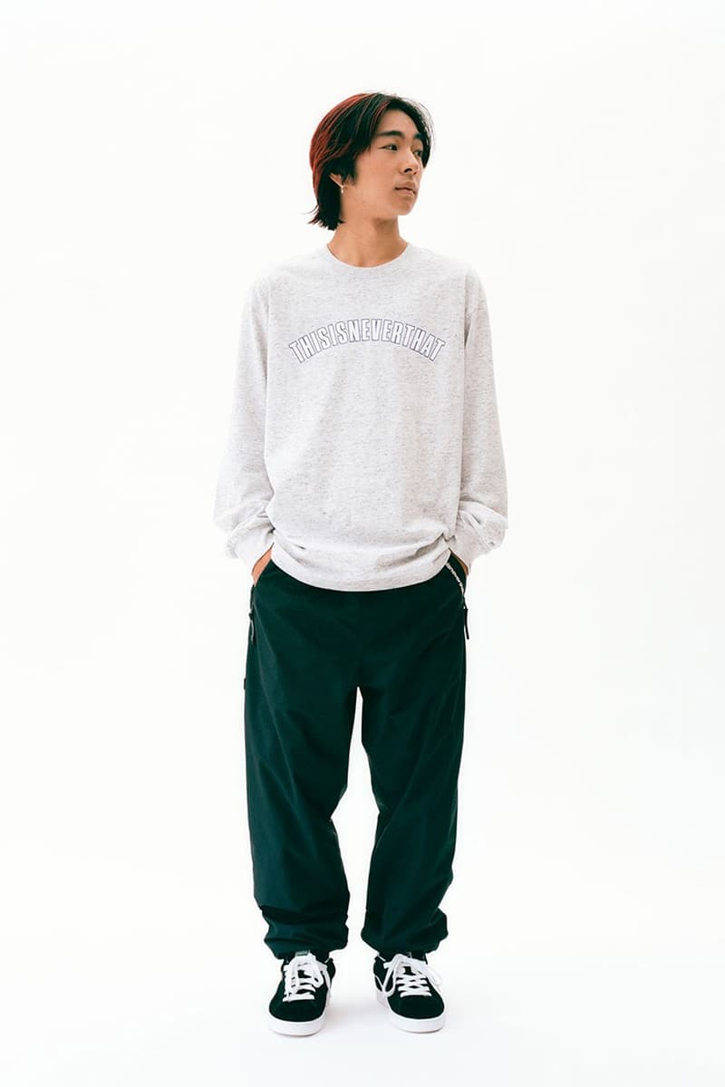ディスイズネバーザット2022年秋冬コレクション thisisneverthat fall winter 2022 lookbook august 19 offline online ascii interactive media month workwear hoodie cargo release info date price