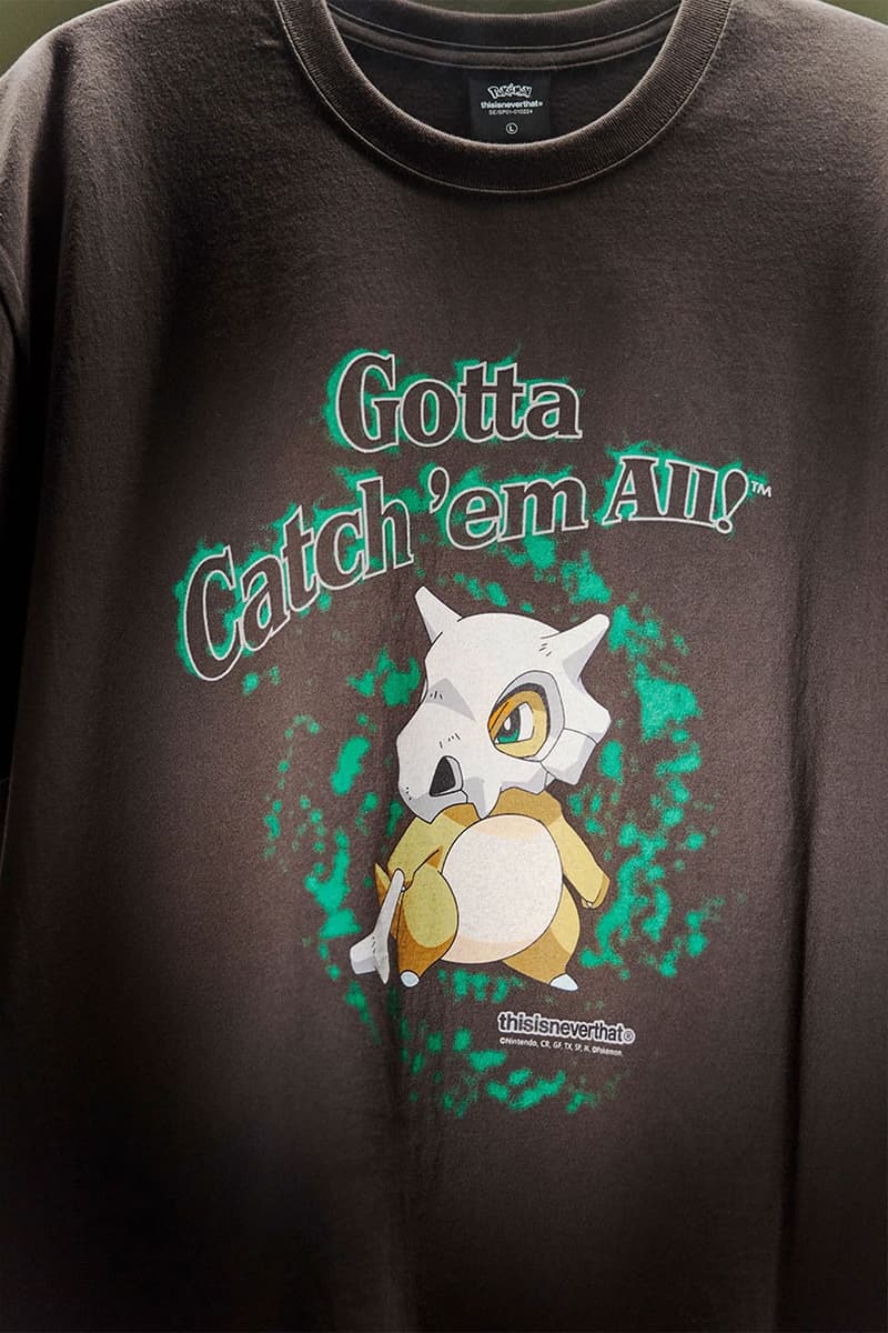 ディスイズネバーザット x『ポケモン』 第3弾コラボコレクションが発売 thisisneverthat Pokemon 3rd Collaboration Capsule Collection nintendo graphic tees pikachu mewtwo sticker poster cups caps release info date price