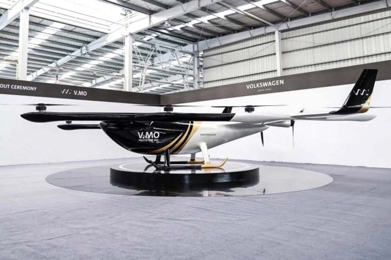 Volkswagen が実用化に向けた空飛ぶ旅客機ドローンのプロトタイプを発表