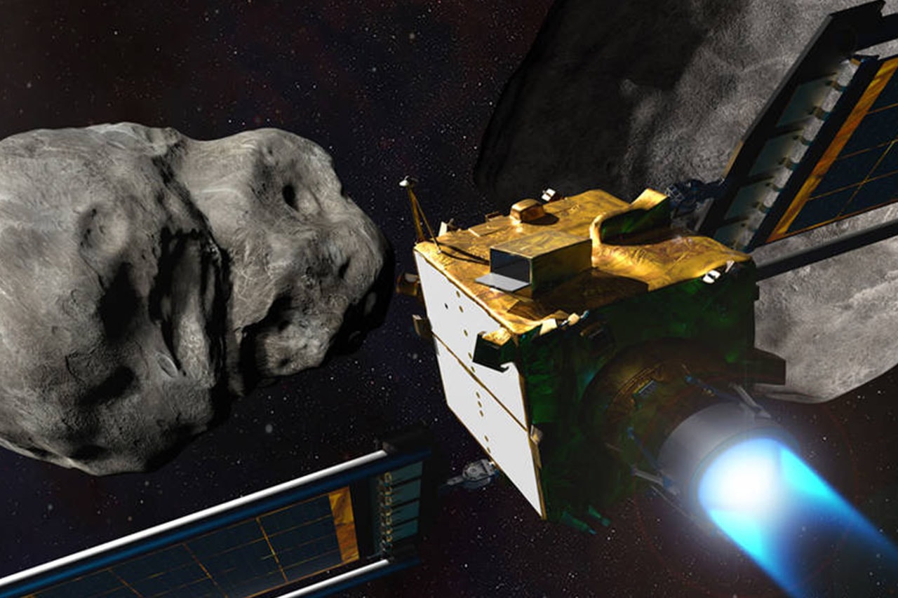 NASA 探査機 DART が史上初の惑星防衛実験で小惑星ディモルフォスに衝突 NASA probe DART crashes into asteroid Dimorphos in first ever planetary defence test