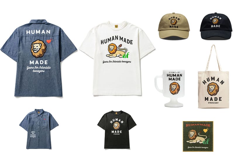 HUMAN MADE®️ と HBX が新コラボ企画 ライオン・カプセルコレクションを公開