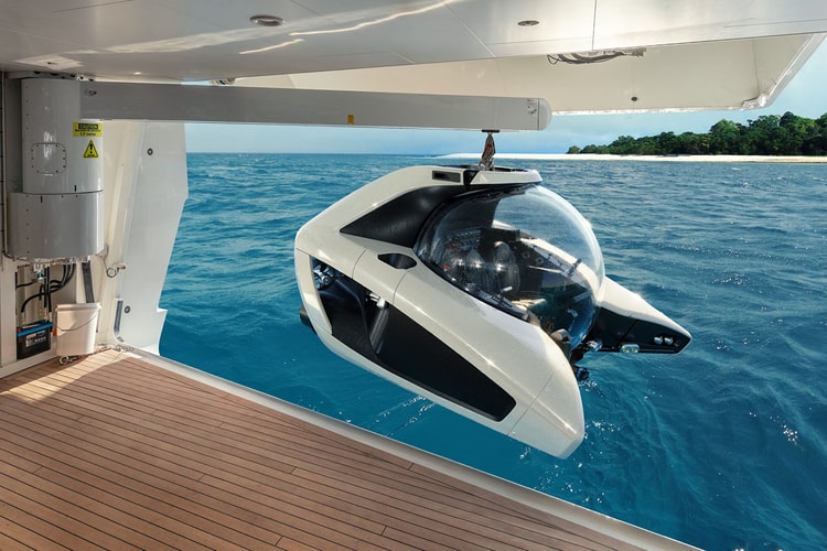 水面下100メートルまで潜れる2シーター潜水艦 NEMO をチェック