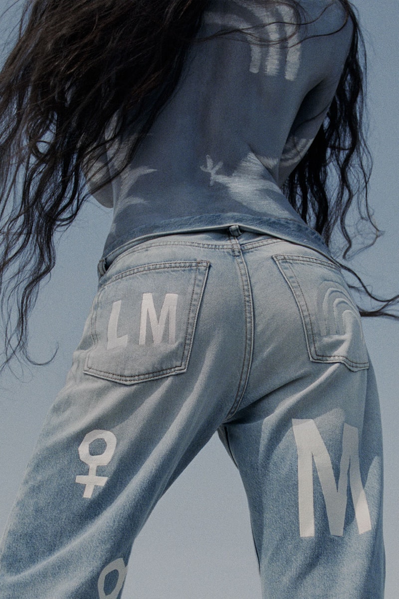 アクネストゥディオズがブランド初となるデニムのパーソナライゼーションサービスを開始 Acne Studios Denim Personalization Program 1996 creative director jonny johansson 100 pairs gift symbols letters numbers lily mcmenamy release info date price