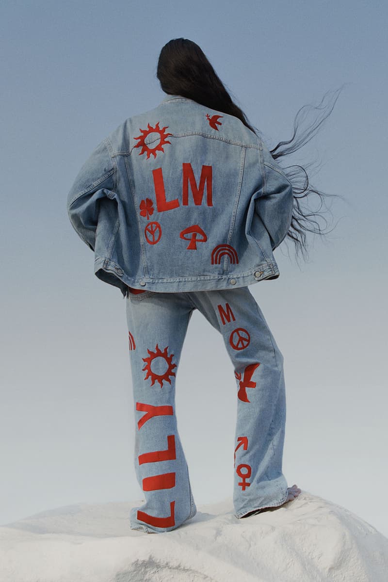 アクネストゥディオズがブランド初となるデニムのパーソナライゼーションサービスを開始 Acne Studios Denim Personalization Program 1996 creative director jonny johansson 100 pairs gift symbols letters numbers lily mcmenamy release info date price