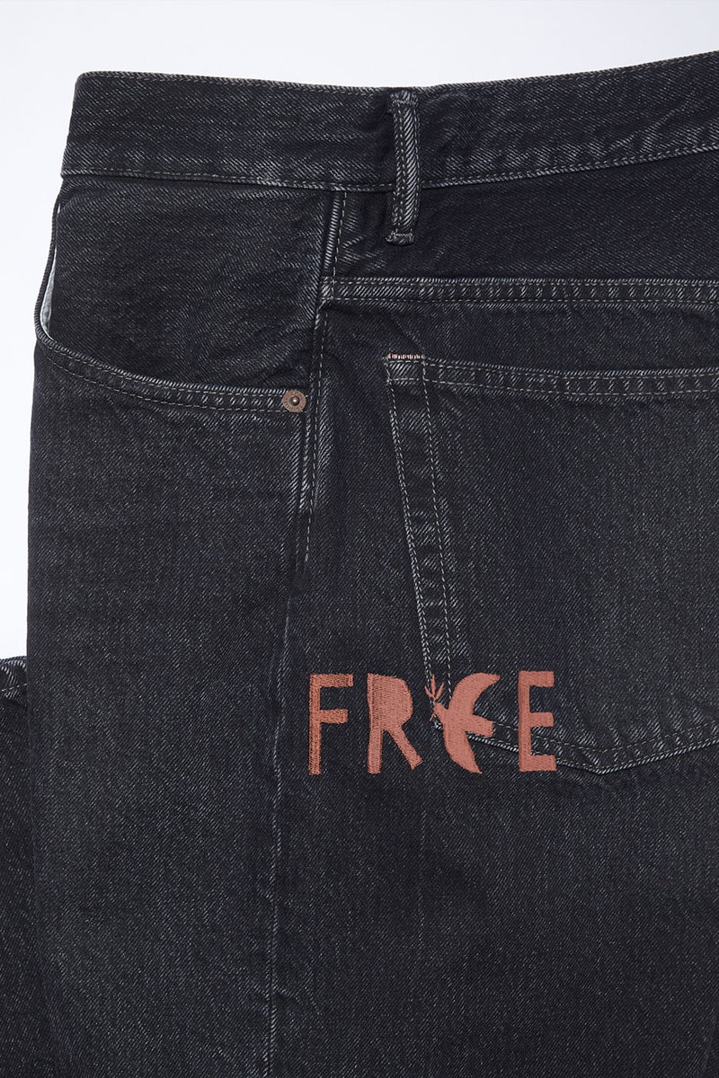 アクネストゥディオズがブランド初となるデニムのパーソナライゼーションサービスを開始 Acne Studios Denim Personalization Program 1996 creative director jonny johansson 100 pairs gift symbols letters numbers lily mcmenamy release info date price