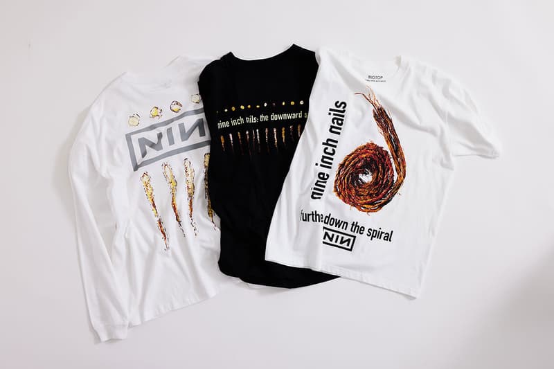 ビオトープとコモリがナインインチネイルズとのコラボ商品をリリース BIOTOP/COMOLI  x Nine Inch Nails collab collection has launched