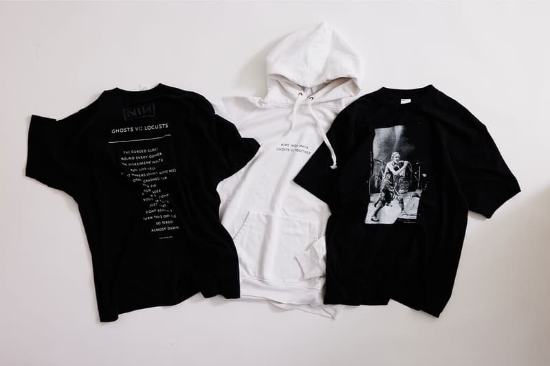 ビオトープとコモリがナインインチネイルズとのコラボ商品をリリース BIOTOP/COMOLI  x Nine Inch Nails collab collection has launched