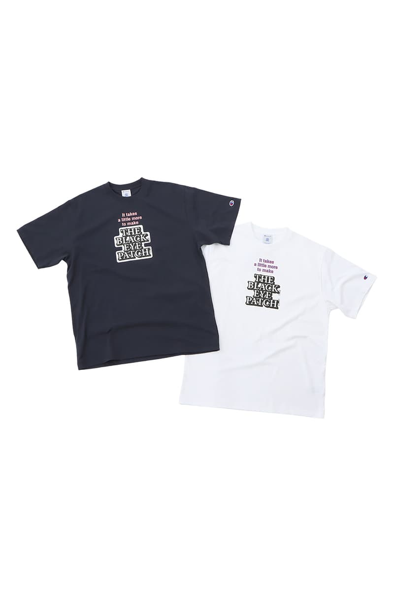 ブラックアイパッチ x チャンピオンが初のコラボコレクションをリリース  blackeyepatch champion collabo collection release info