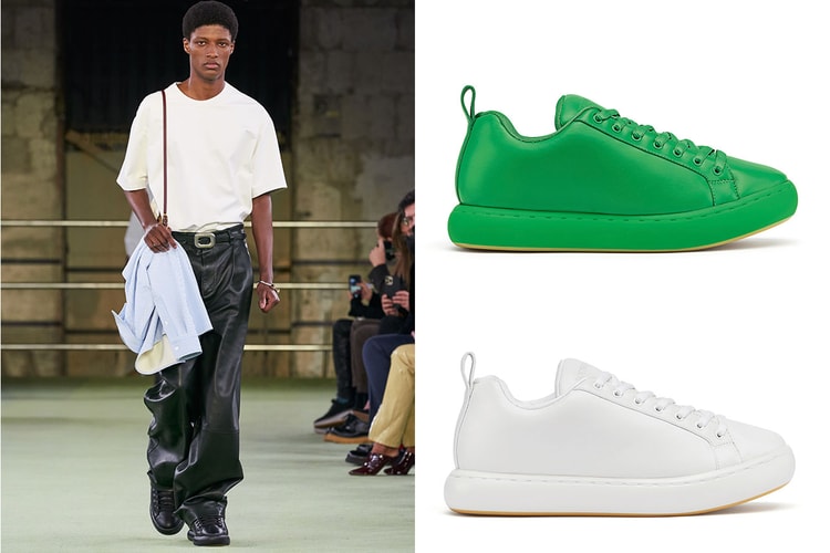 Bottega Veneta から2022年冬シーズンの新作 PILLOW SNEAKER が発売