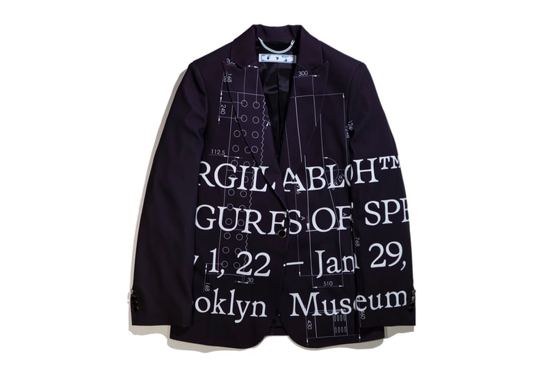 オフホワイトがヴァージル・アブローの回顧展にインスパイアされたコレクションを発表 brooklyn museum figures of speech church and state virgil abloh collection bag jacket hoodie t shirt official release date info photos price store list buying guide