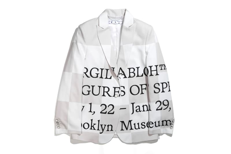 オフホワイトがヴァージル・アブローの回顧展にインスパイアされたコレクションを発表 brooklyn museum figures of speech church and state virgil abloh collection bag jacket hoodie t shirt official release date info photos price store list buying guide