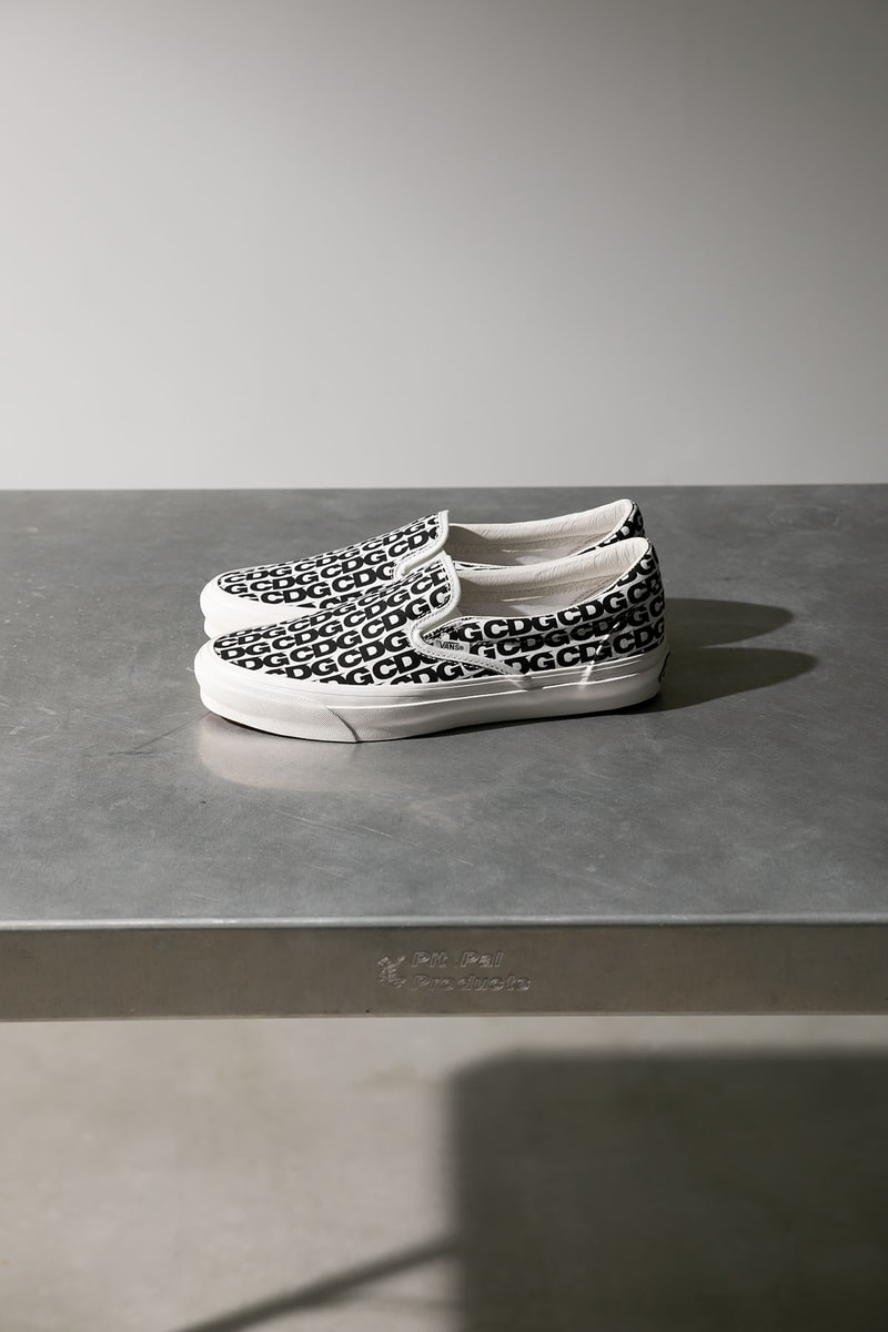 CDG x ヴォルト・バイ・ヴァンズによる最新コラボ OG クラシックスリッポン LX が発売 CDG x Vans OG CLASSIC SLIP-ON release info