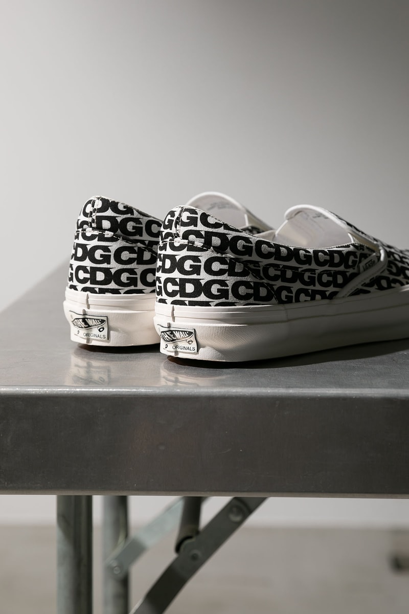 CDG x ヴォルト・バイ・ヴァンズによる最新コラボ OG クラシックスリッポン LX が発売 CDG x Vans OG CLASSIC SLIP-ON release info