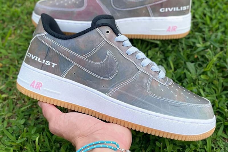 CIVILIST x Nike の新作コラボモデル Air Force 1 Low のディテールをチェック
