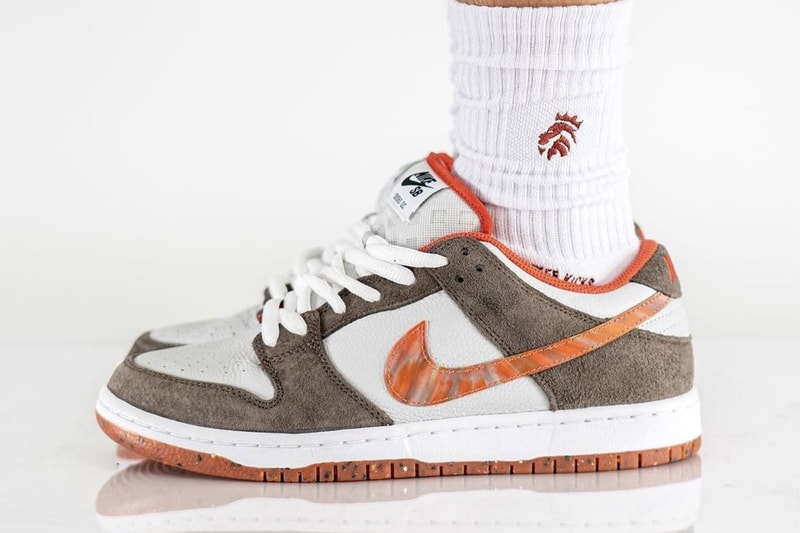 ナイキSBがクラッシュドスケートショップとのコラボダンクローを発売 Crushed D c nike SB Dunk Low DH7782-001 On-Feet Photos