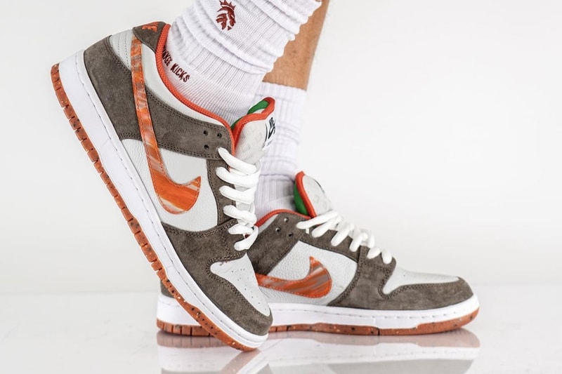 ナイキSBがクラッシュドスケートショップとのコラボダンクローを発売 Crushed D c nike SB Dunk Low DH7782-001 On-Feet Photos