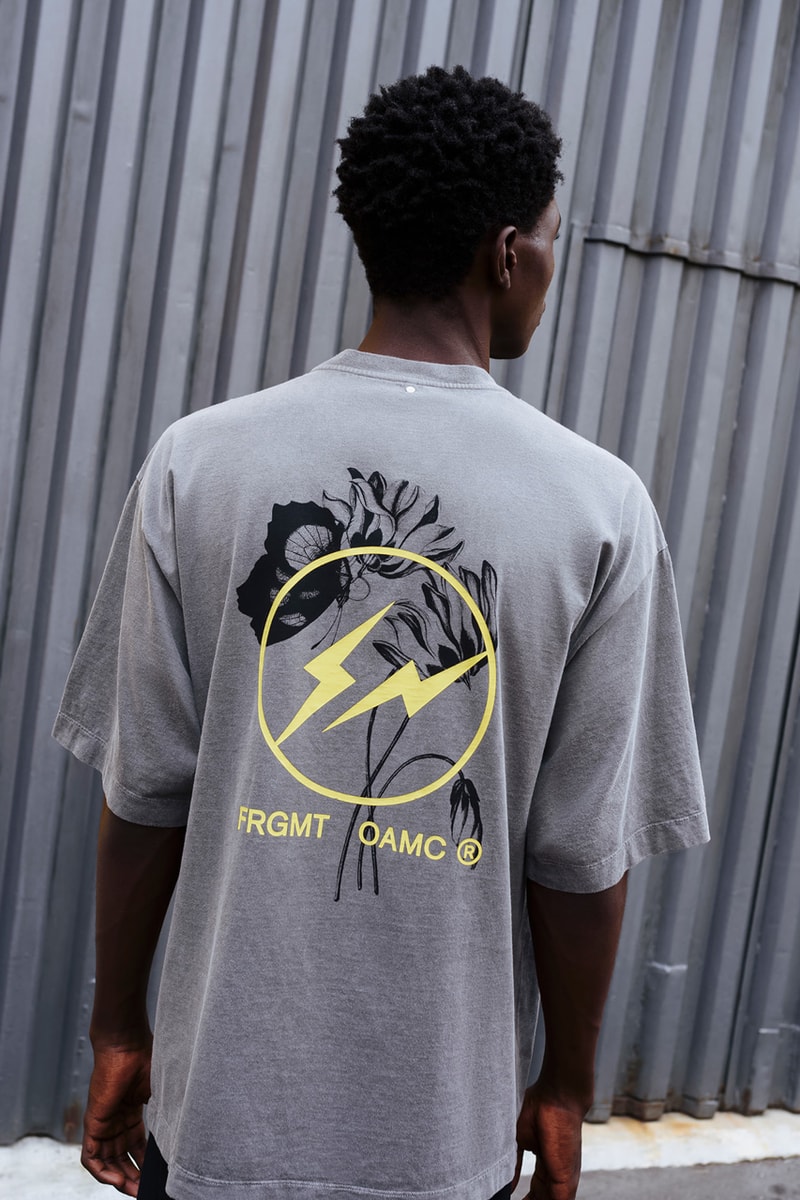 フラグメント デザインxOAMCのコラボコレクション第2弾が到着 oamc fragment design hiroshi fujiwara luke lucie meier overdyed jacket liner hoodie crewneck t tee shirt official release date info photos price store list buying guide